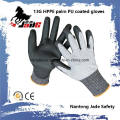 13G PU Coated Cut Resistant Glove Level Grade 5